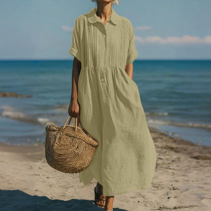 Nicky | Elegant Linen Dress for Women