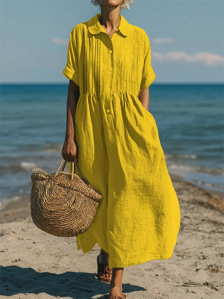 Nicky | Elegant Linen Dress for Women