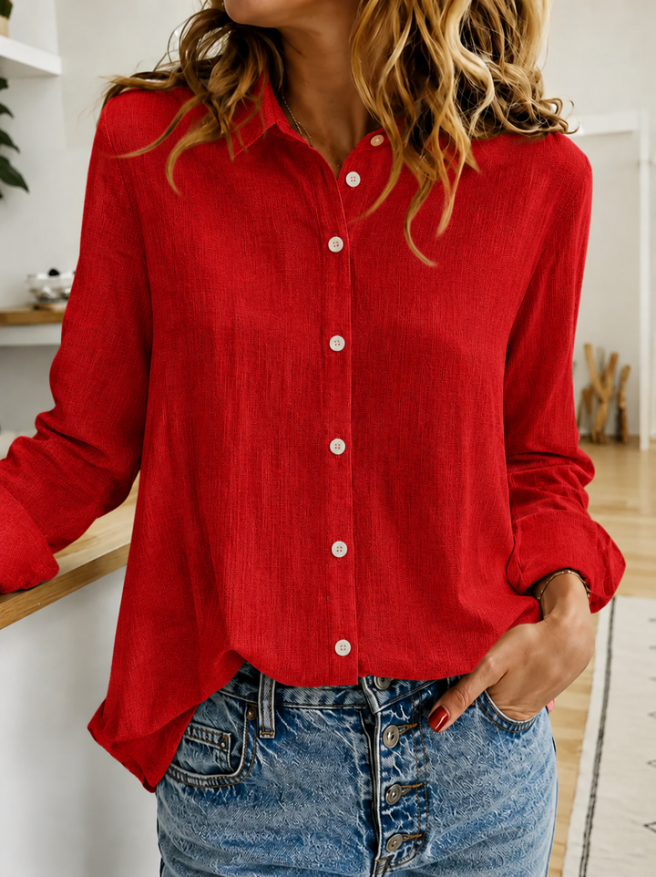Mindy - MODERN LONG-SLEEVE SHIRT FOR WOMEN